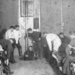 1896 photo of Vancouver firemen responding to alarm