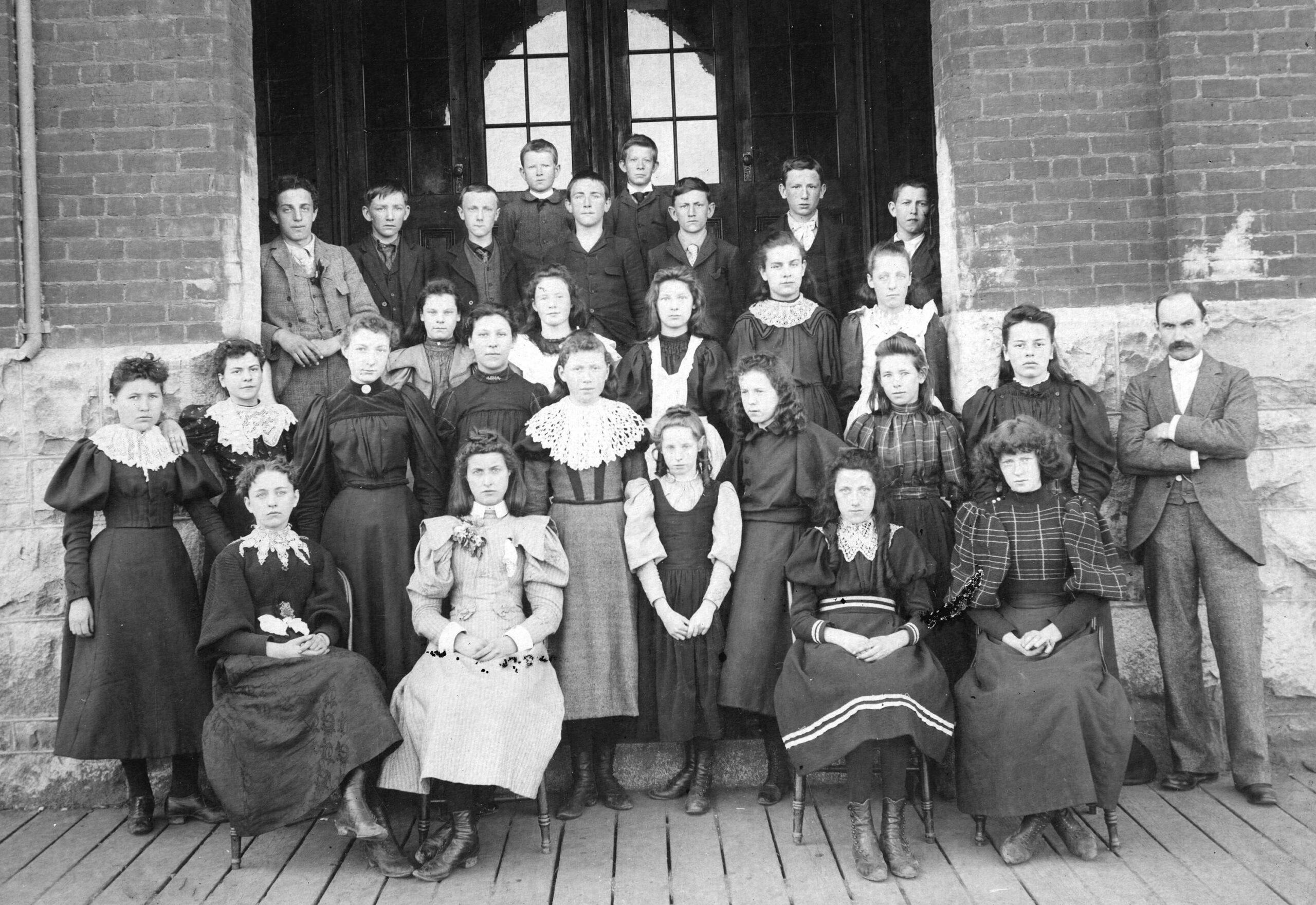 Mount Pleasant School, Vancouver, 1896